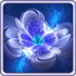 shining flowers live wallpaper android application logo